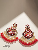 Ahana - Polki Designer Earring 4-Zilmor