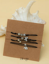Anklet Pack Of 4 In One Combo - KY100875 1-Zilmor