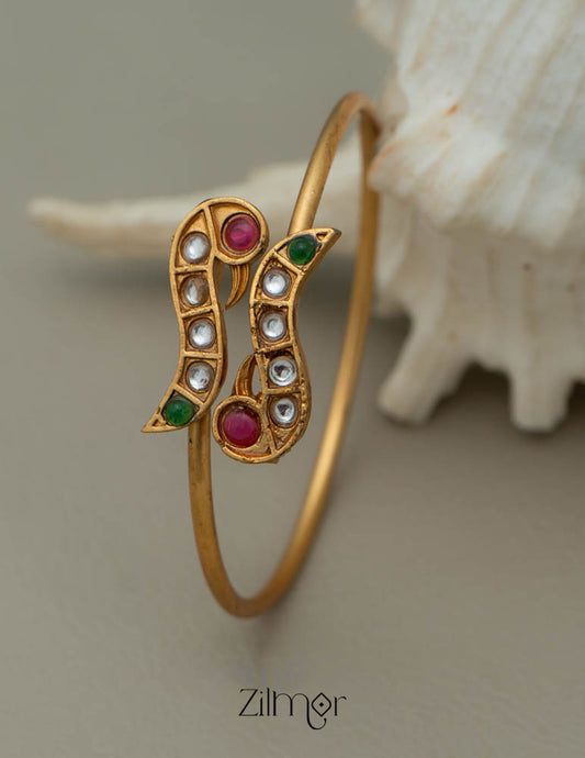 Antique Peacock bangle (color option) - NV100484 1-Zilmor
