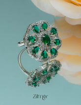 Aoife - Silver Solitaire Ring 1-Zilmor