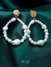 Baroque Pearl Drop Earrings - PT100382