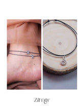 Combo of Butterfly & Music Charm Anklets 1-Zilmor