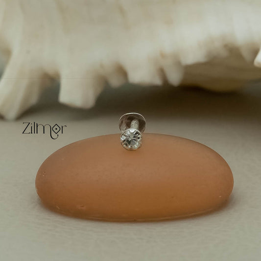 ZM101601 - 925 Silver Nose pin