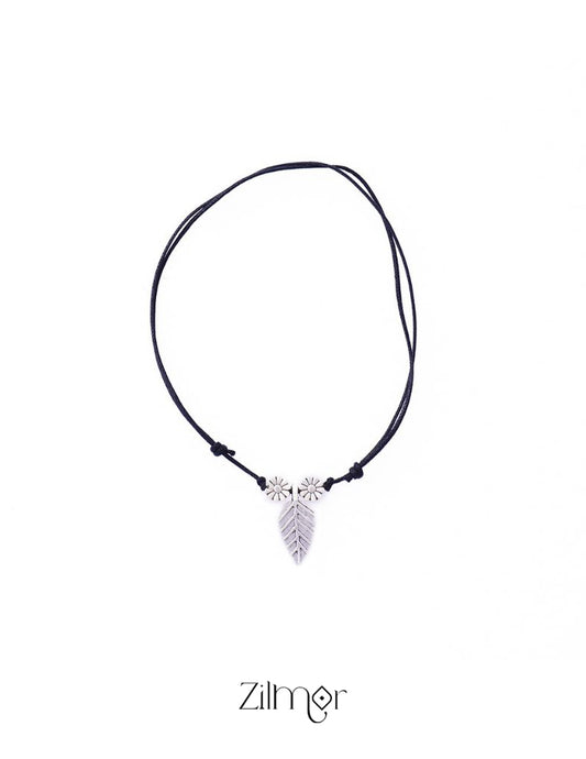 Flower & Leaf Anklet - KY100958 1-Zilmor