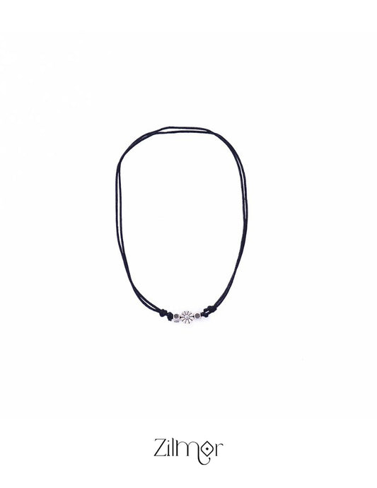 Flower and Small beads Anklet -KY100957 1-Zilmor