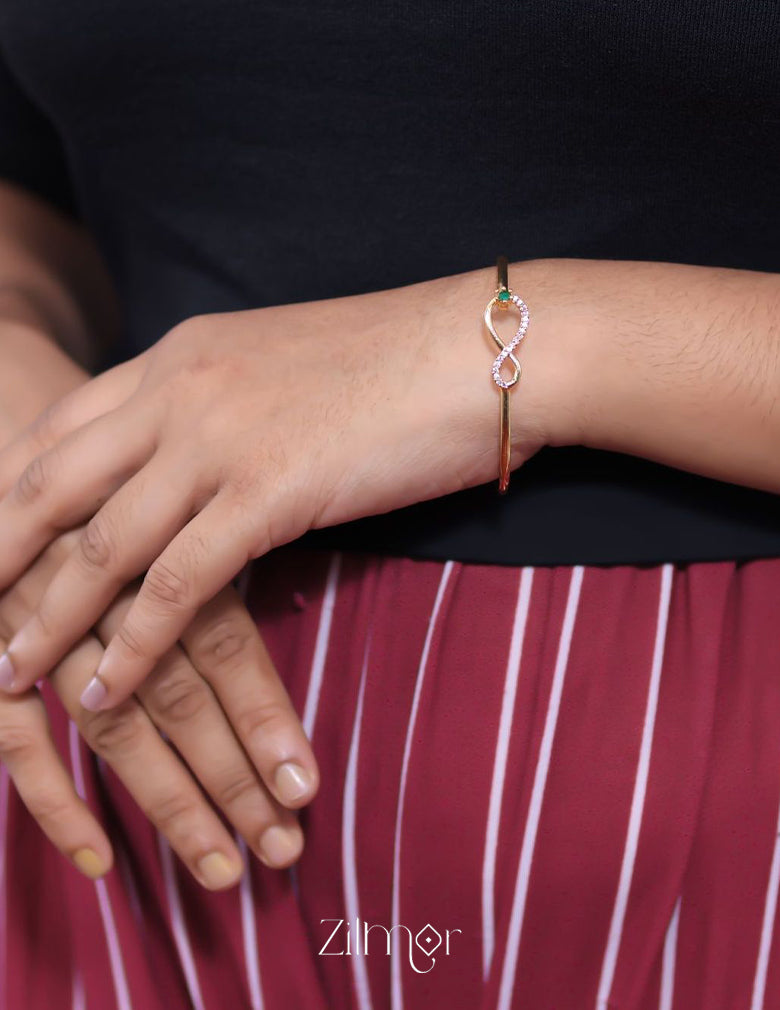 KF101235 - Gold Plated Openable Bangle 2-Zilmor