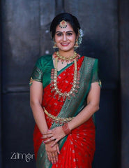 KI100887 - Antique Kemp Stone Bridal Combo Set - Prebooking