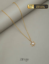 KJ101189 - Simple pendant Necklace 1-Zilmor
