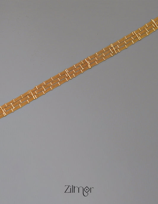 KT1011416 - Gold Plated Simple Choker Necklace 2-Zilmor