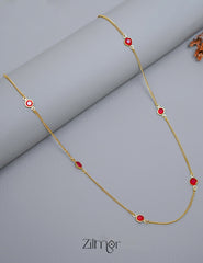 KT1011546 - Semi Precious stone daily wear necklace 3-Zilmor