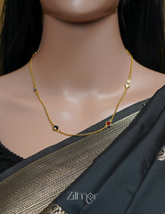 KT1011546 - Semi Precious stone daily wear necklace 5-Zilmor