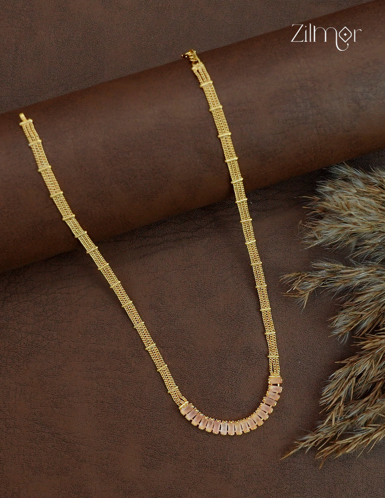 KT1011956 - Anti tarnish CZ Diamond Necklace