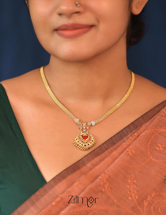 KY101040 - Simple Palakka necklace 5-Zilmor