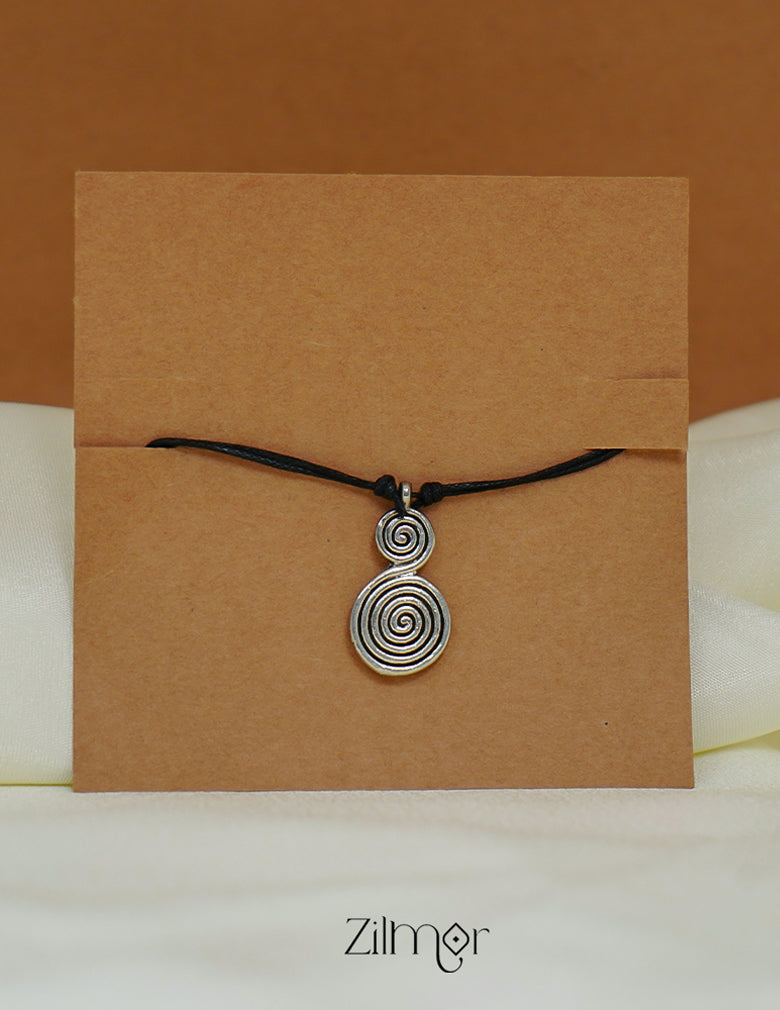 KY101152 - Spiral Charm Anklet 1-Zilmor