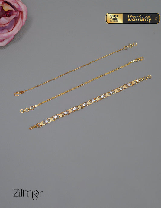 KY1011537 - Anti Tarnish 3 Combo Bracelets 2-Zilmor