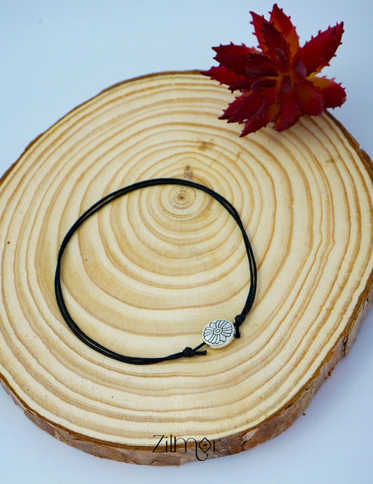 KY101153 - Floral Charm Anklet 2-Zilmor