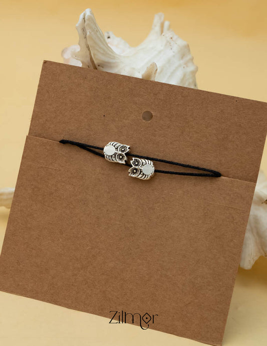 KY101168 - Owl Charm Anklet 1-Zilmor