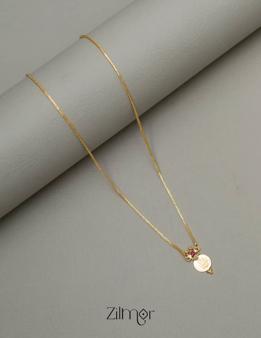 KY101739 - Gold Plated Kaashu Necklace Bangle Set 2-Zilmor