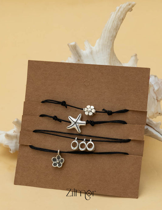 KY101760 - Anklet Pack Of 4 In One Combo 1-Zilmor