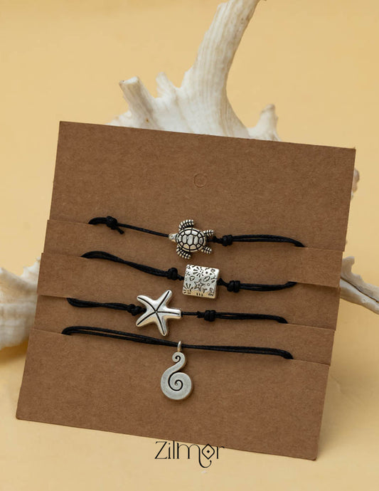 KY101761 - Anklet Pack Of 4 In One Combo 1-Zilmor