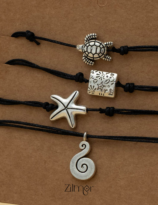 KY101761 - Anklet Pack Of 4 In One Combo 2-Zilmor