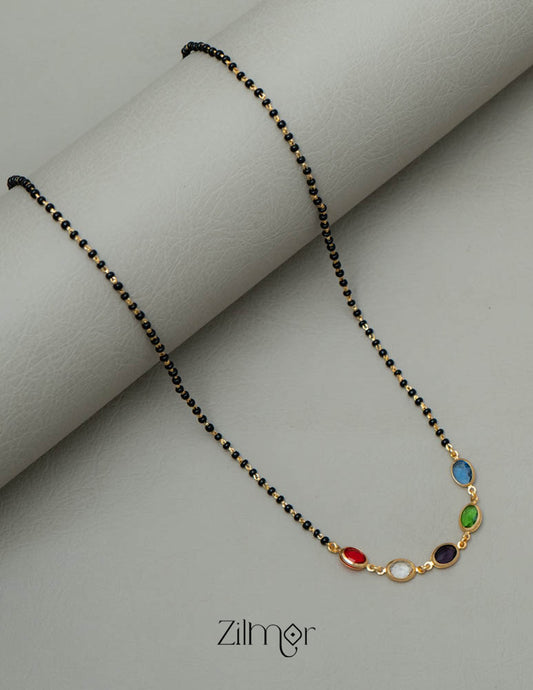KY101778 - Semi Precious Stone Pendant Mangalsutra