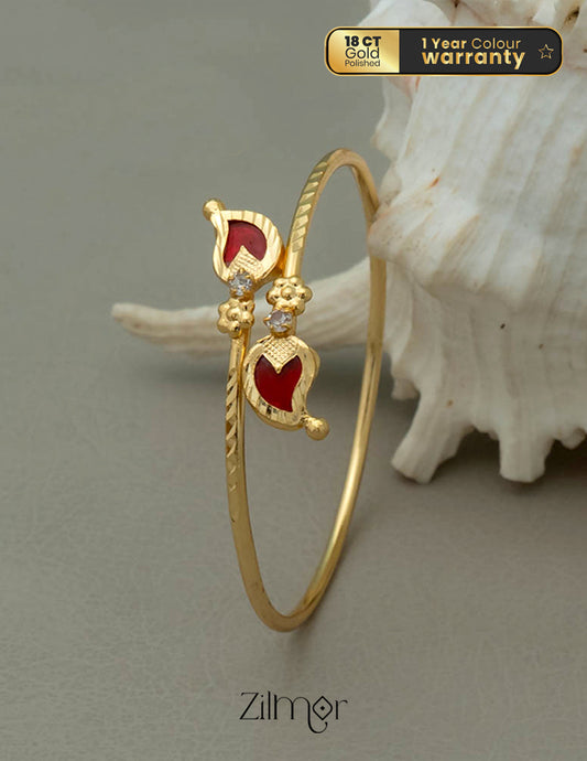 Mango - Palakka Kada Bangle (color option) 1-Zilmor