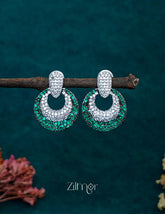OT1011195 - AD Stone Dangler Earrings 4-Zilmor