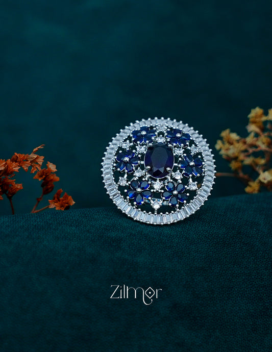 OT1011201 - Silver tone AD Ring (color option) 1-Zilmor