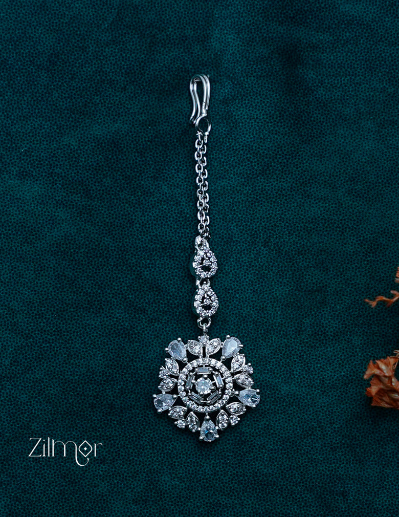 OT1011209 - AD Stone Maang Tikka 2-Zilmor