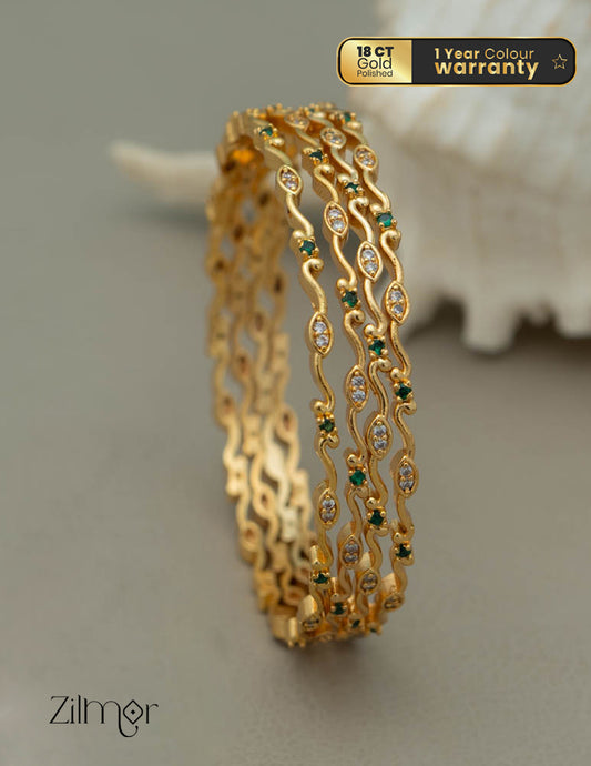 AD stone bangle - PE10057 1-Zilmor