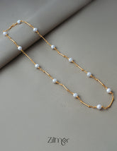 PE1011300 - Fresh Pearl Beads Daily Wear Simple Necklace 1-Zilmor