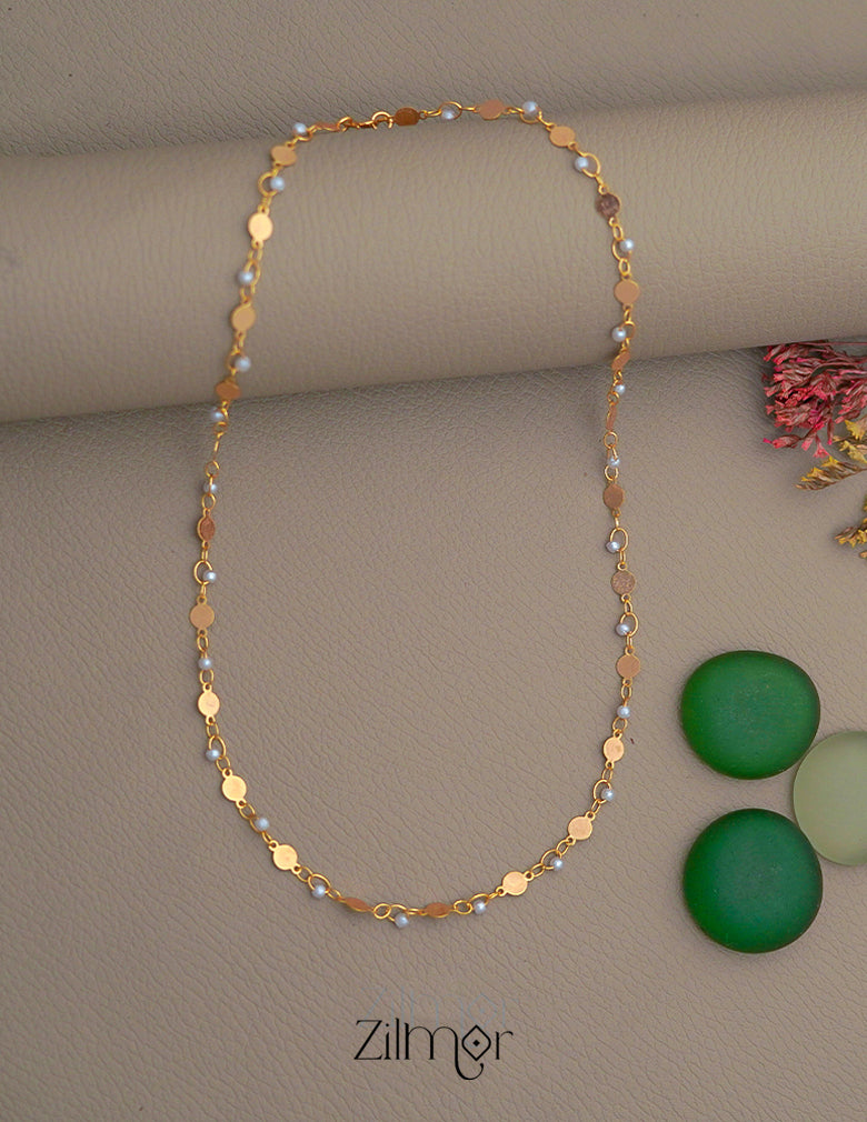 PE1011368 - Fresh Pearl Beads Daily Wear Simple Necklace
