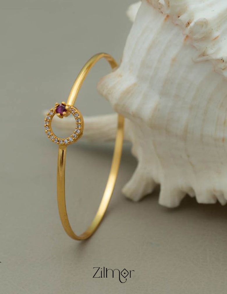 PP101208 - Gold Plated Openable Bangle