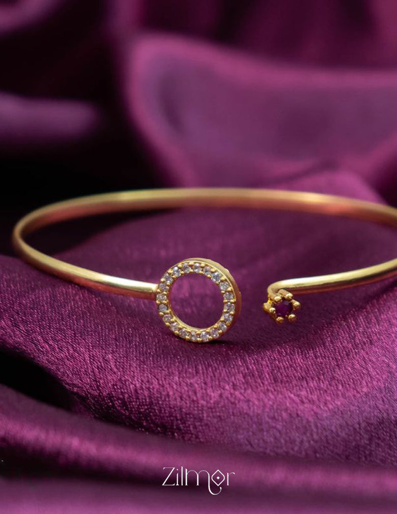 PP101208 - Gold Plated Openable Bangle 5-Zilmor
