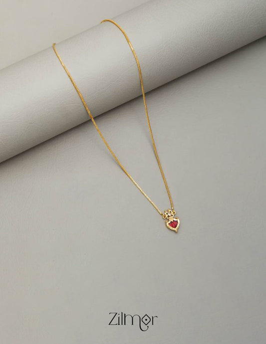 Palakka Pendant Solitaire Necklace (color option) 2-Zilmor