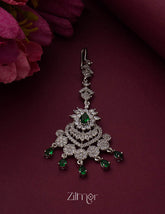 SC100949 AD Stone Maang Tikka (color option) 1-Zilmor