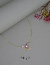 SC1011277 - Kemp Pendant Pearl Hanging Invisible Necklace 1-Zilmor