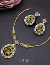 SC101300 - Premium Antique Necklace Earrings set 1-Zilmor