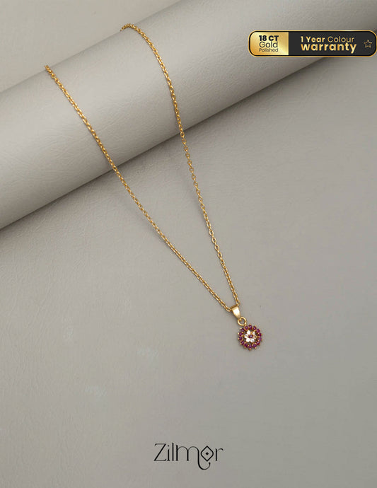 SG100523 - Simple pendant Necklace 1-Zilmor