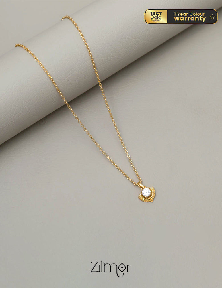 SG100527 - Simple pendant Necklace 1-Zilmor