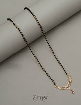 SG101426 - AD Stone Pendant Mangalsutra Necklace 2-Zilmor