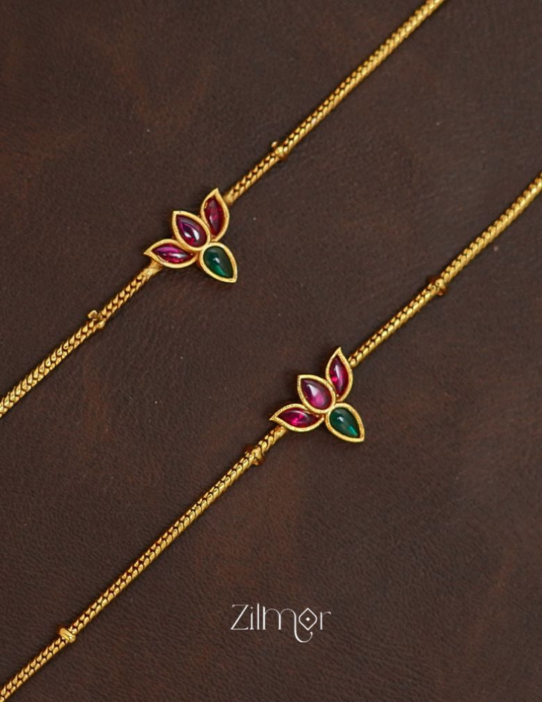 SN1011372 - Kemp Lotus pair Anklets