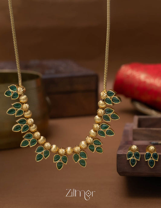 SN101784 - Antique Necklace Earrings Set 1-Zilmor