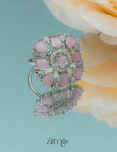 Silvertone AD Ring (color option) - OT100792 6-Zilmor