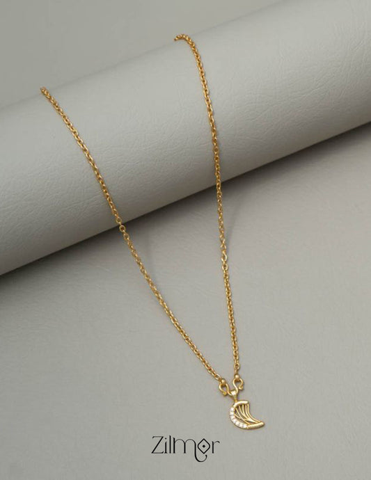 Simple pendant Necklace - PE100305 1-Zilmor