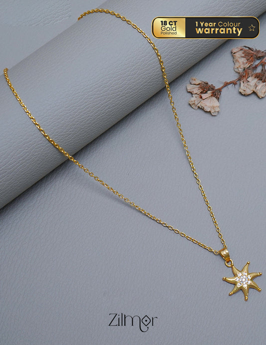 Simple pendant Necklace - SG10064 1-Zilmor