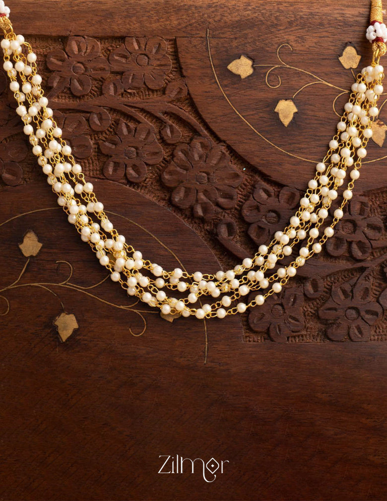 Six layer pearl choker 4-Zilmor