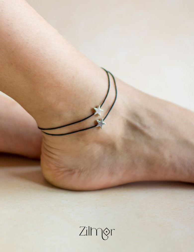 Star Charm Anklet - KY100458 1-Zilmor