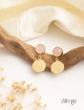 Symphony Glossy Stone Earrings - AS100703 1-Zilmor